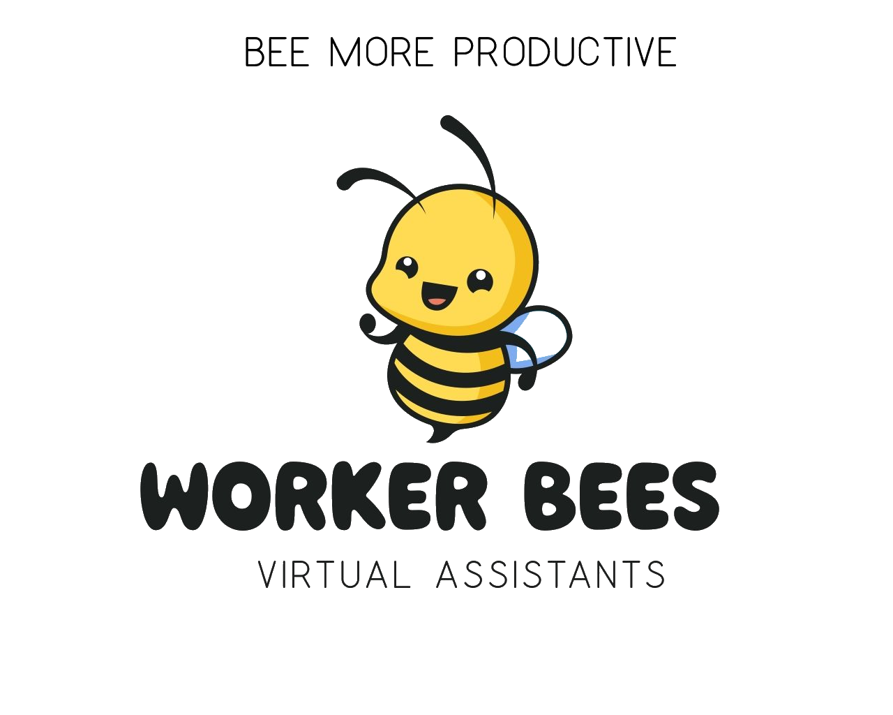 Worker Bees virtual assistant agency logo